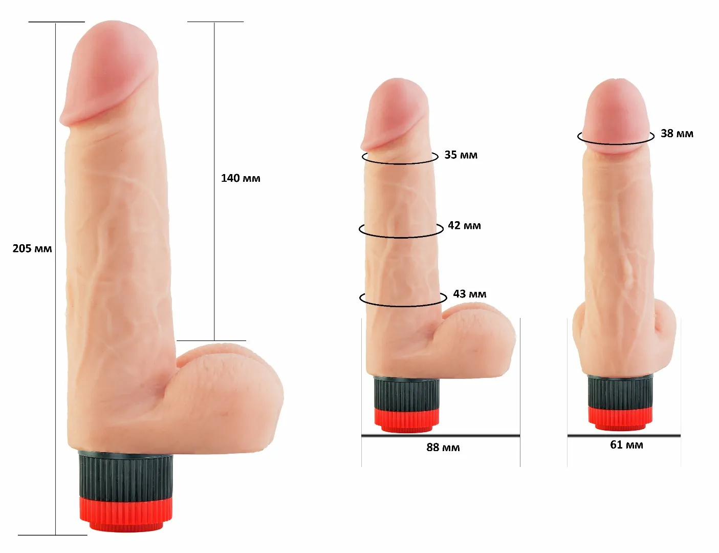 вибратор-реалистик 803900ru в Мурманске