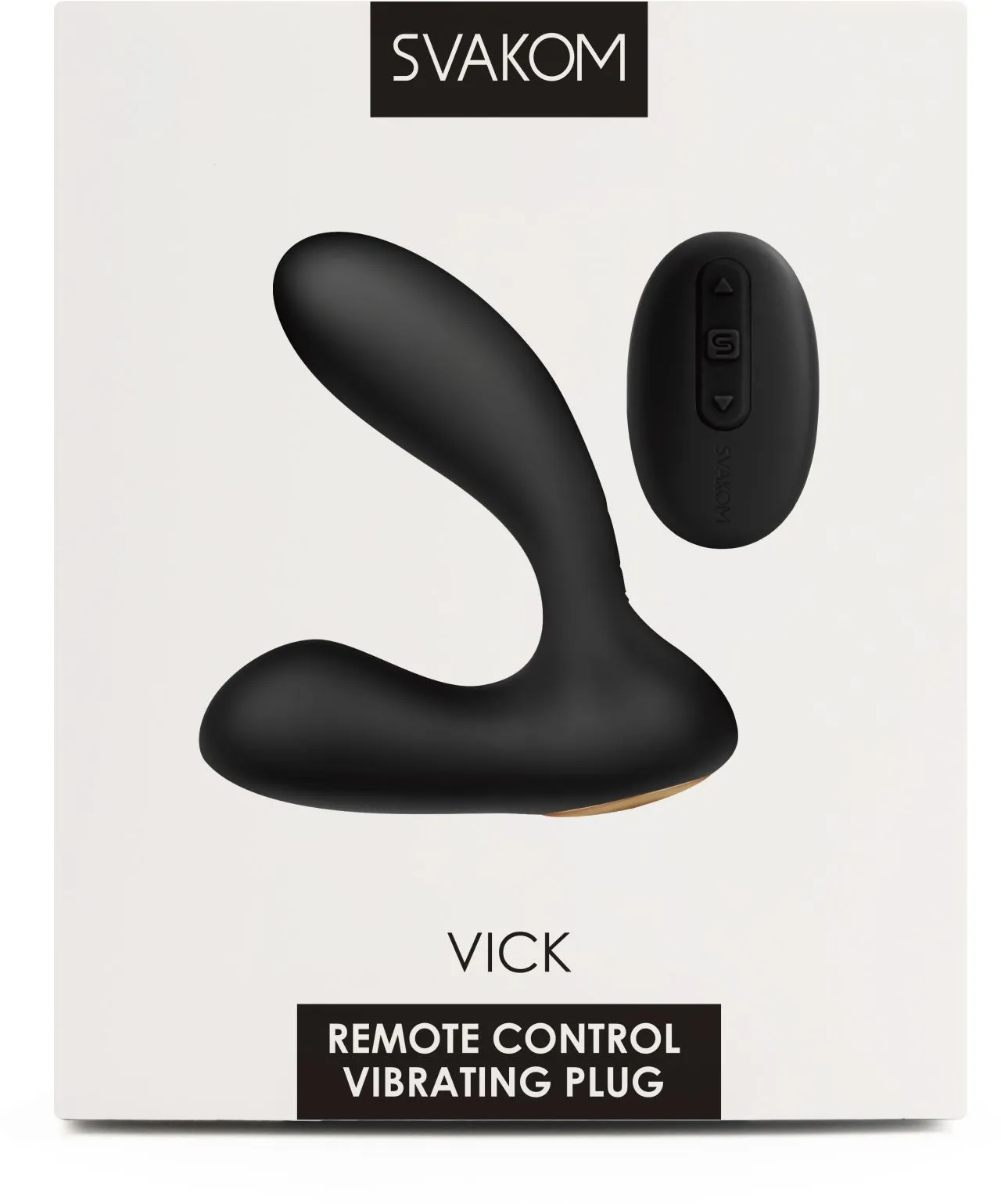 вибромассажер простаты vick black с пультом управления в Мурманске