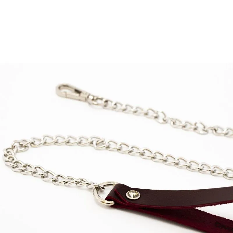 поводок pinkrabbit, бордовый в Мурманске