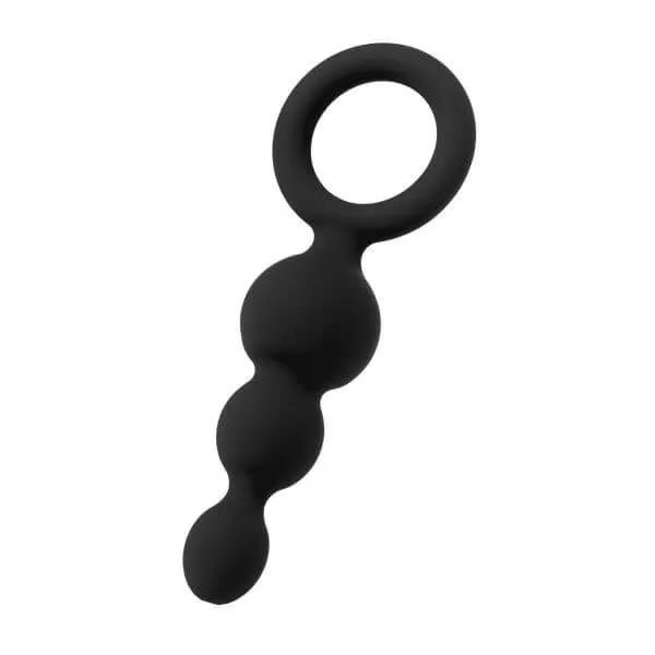 набор из трёх стимуляторов satisfyer booty call, чёрные в Мурманске