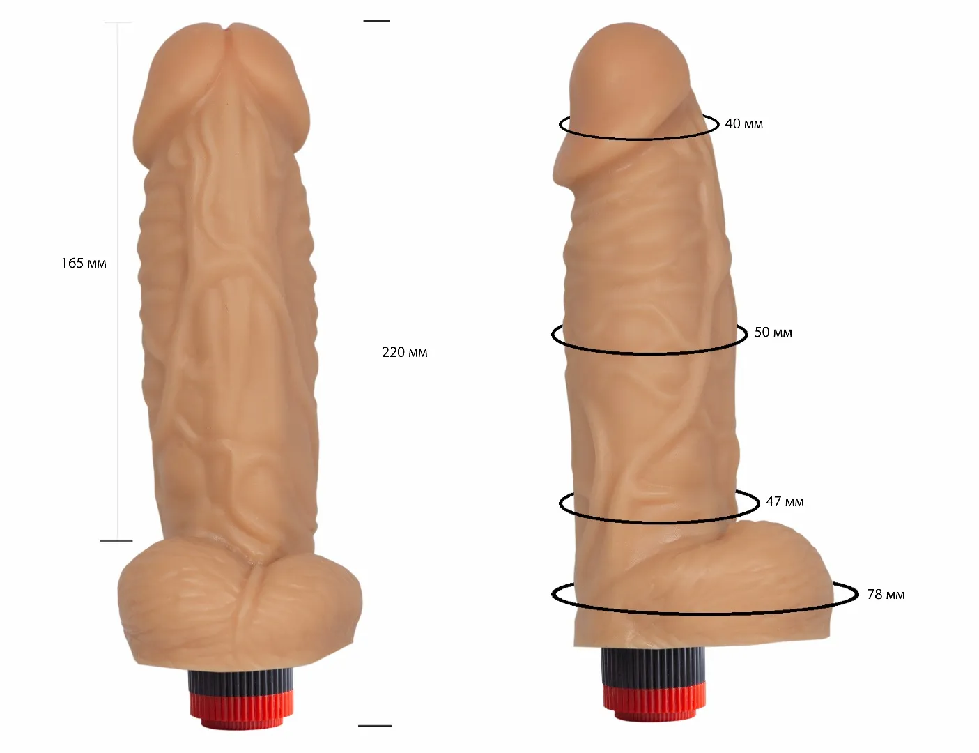 вибромассажер-реалистик в ламинате (конг) 115500ru в Мурманске