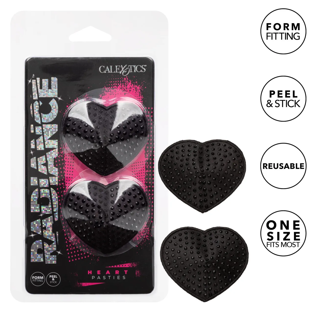 пэстисы в форме сердечек radiance heart gem pasties в Мурманске