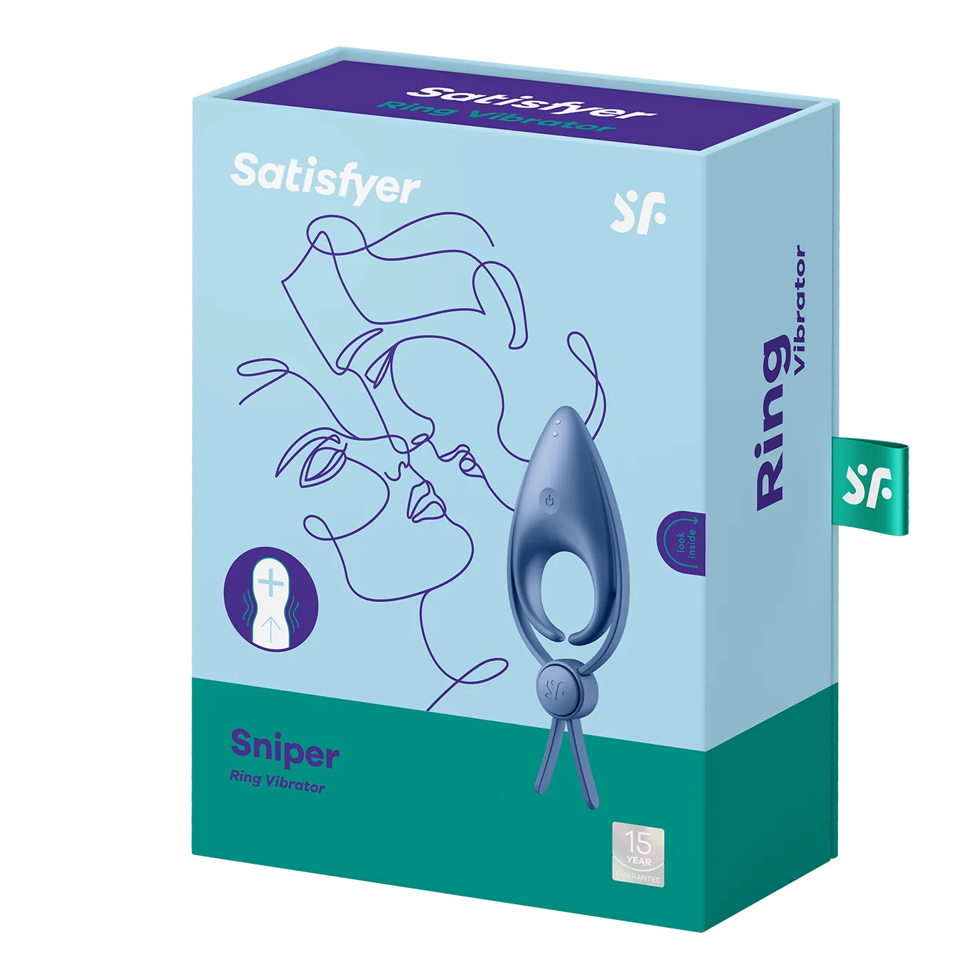 виброкольцо satisfyer sniper blue 018393sa в Мурманске