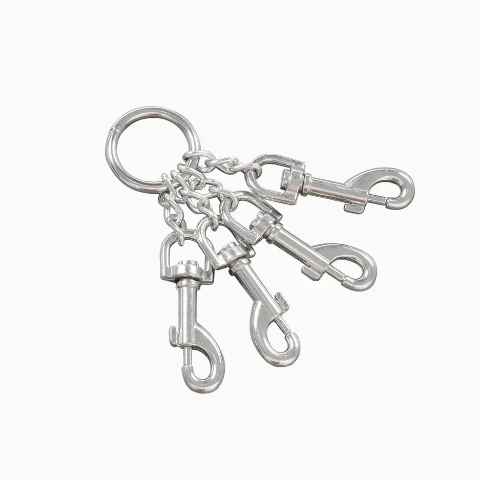 крест из цепи, с карабинами, 15 см в Мурманске