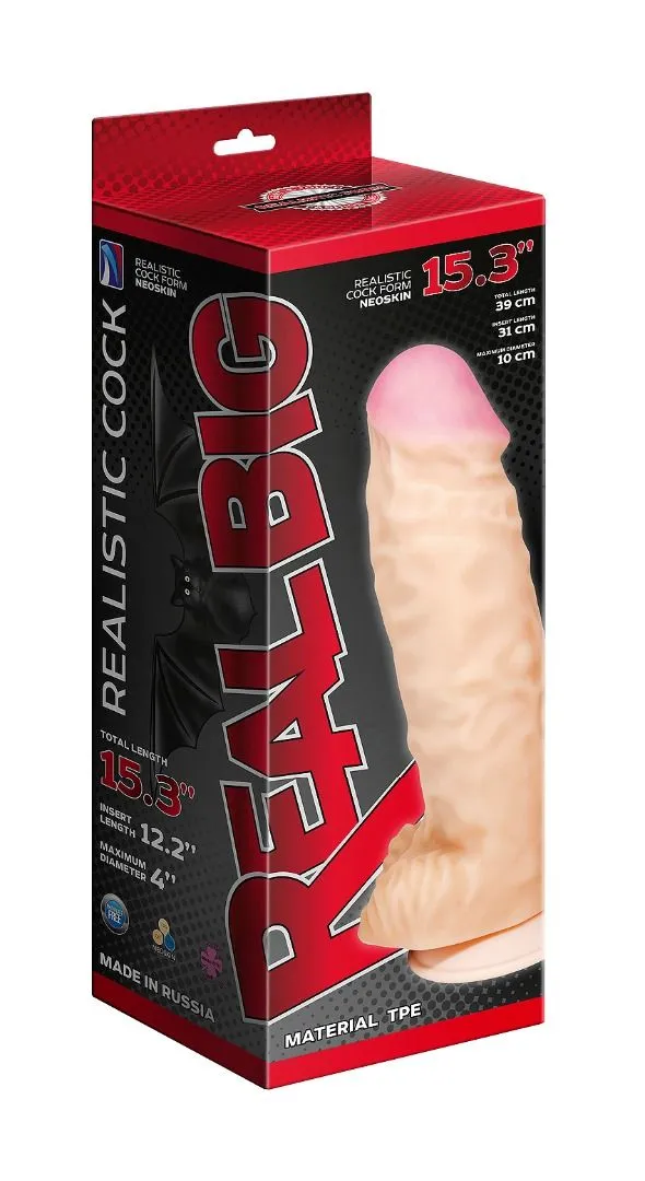 фаллоимитатор real big супергигант с присоской 15.3 в Мурманске