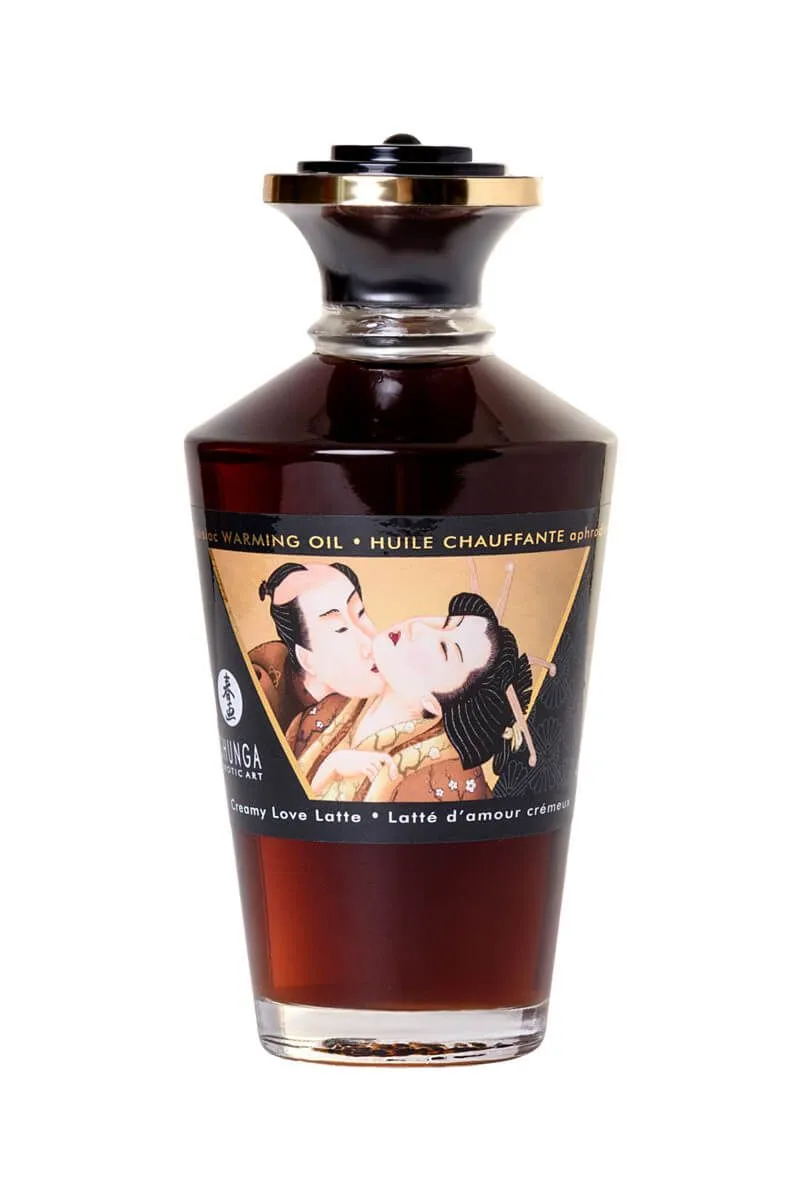 массажное масло shunga creamy love latte, 100 мл в Мурманске