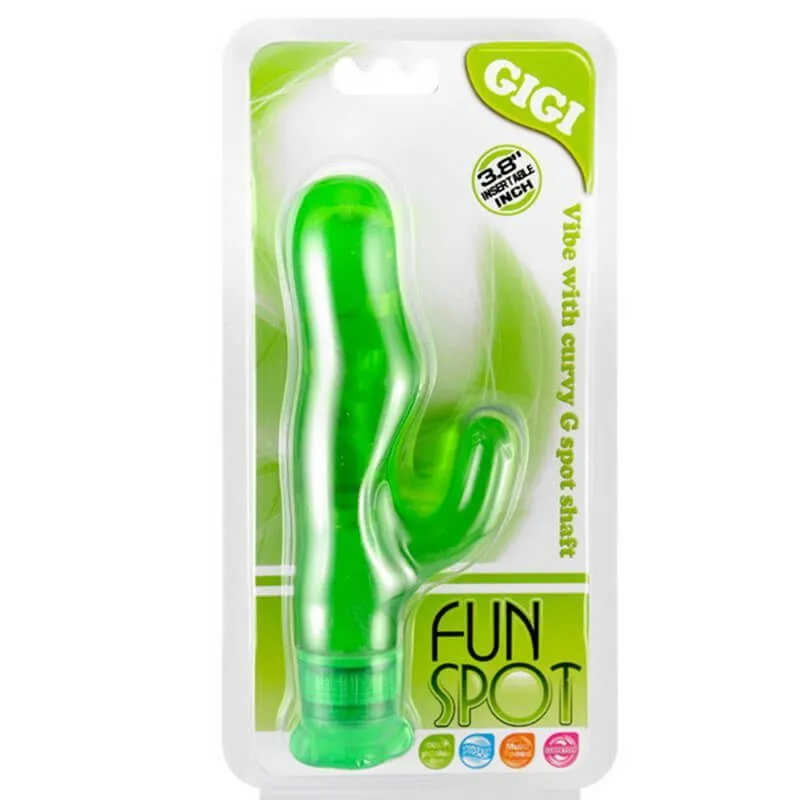 вибратор lovetoy fun spot gigi, зеленый в Мурманске