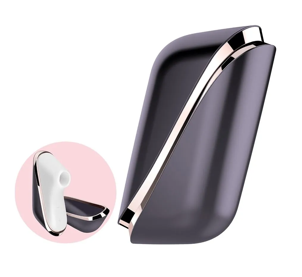 клиторальный стимулятор satisfyer pro traveler, черный в Мурманске