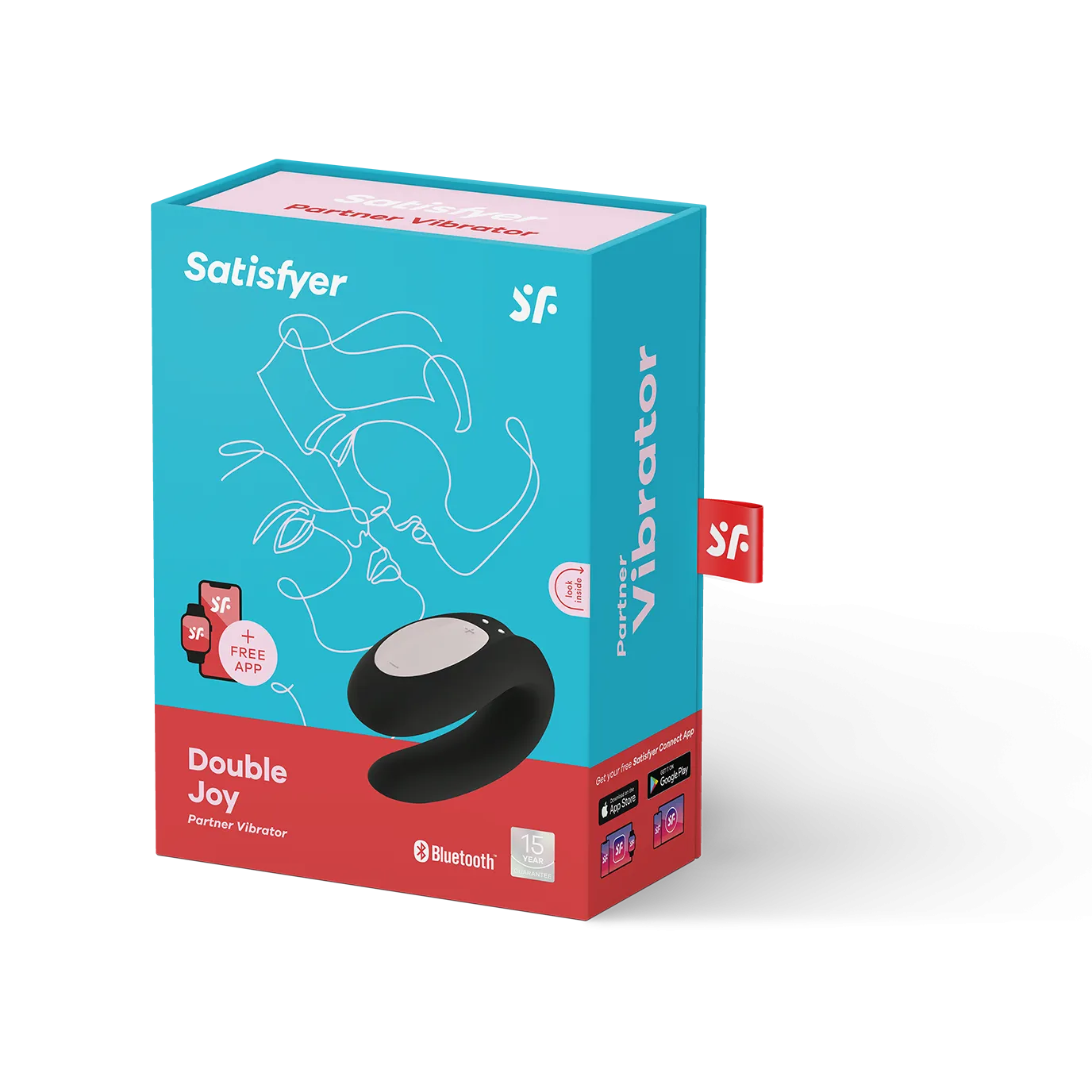 вибромассажер для пары satisfyer double joy black 002392sa в Мурманске