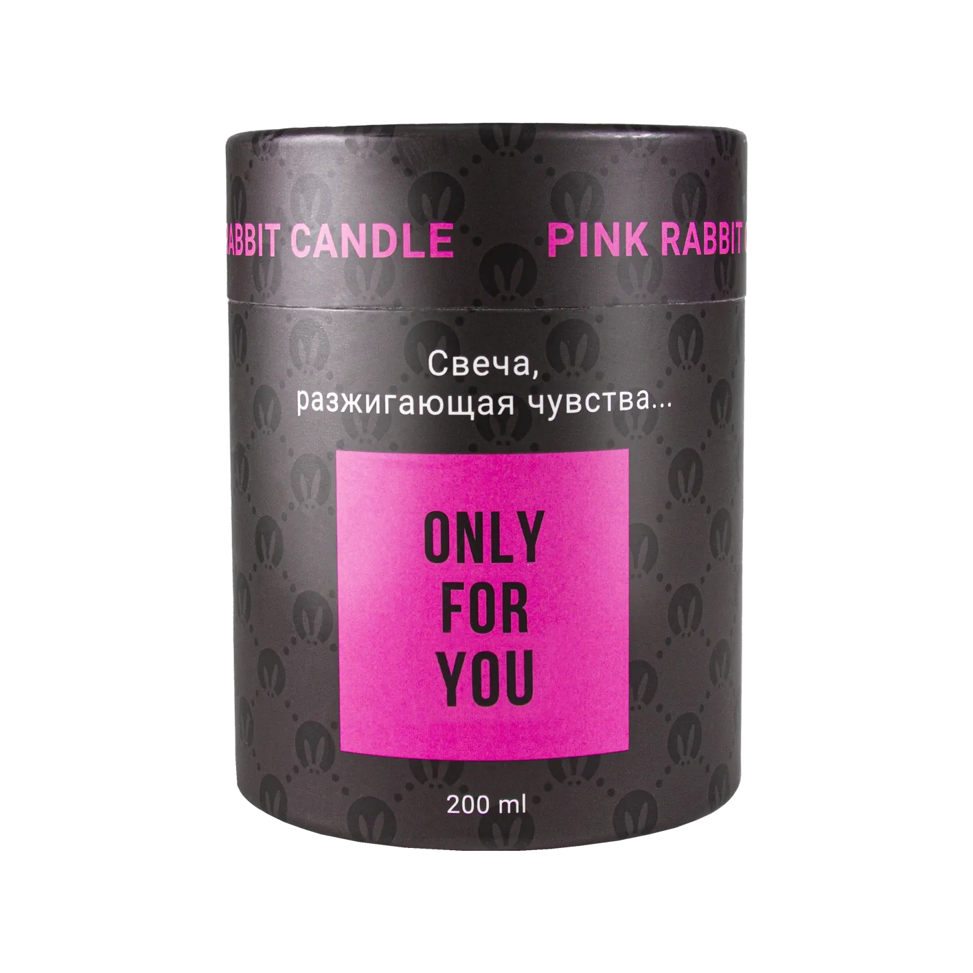 свеча pinkrabbit в стакане only for you в Мурманске