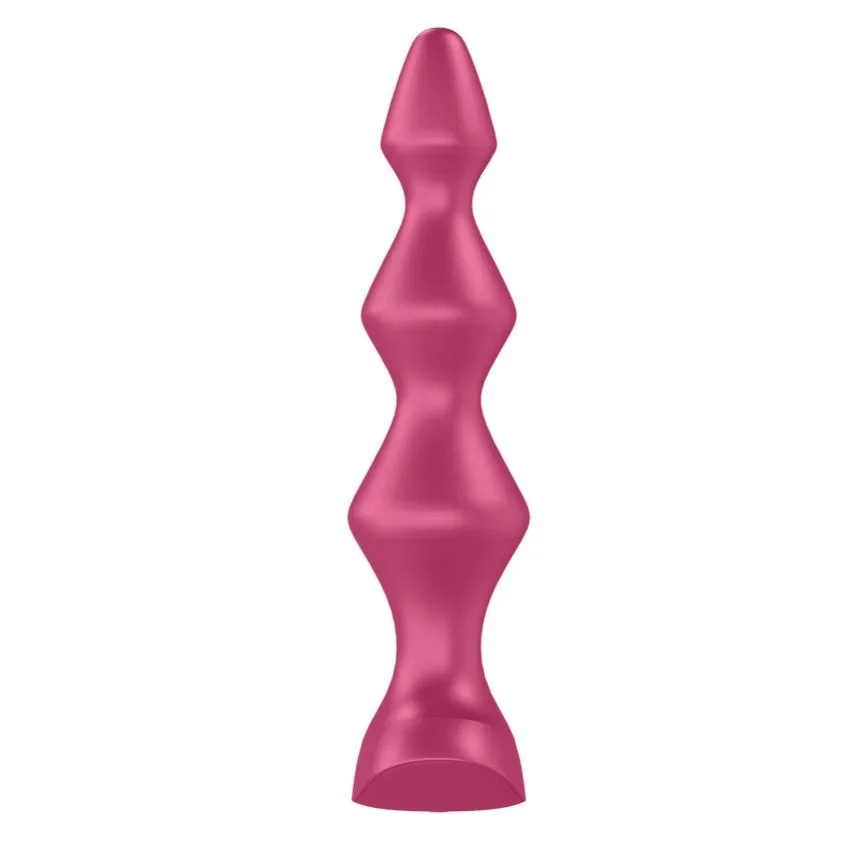 пробка анальная с вибрацией satisfyer lolli plug 1, красная в Мурманске