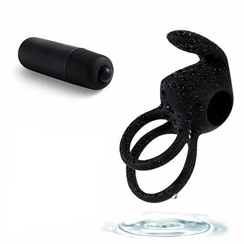 виброкольцо lovetoy power clit duo, черное в Мурманске