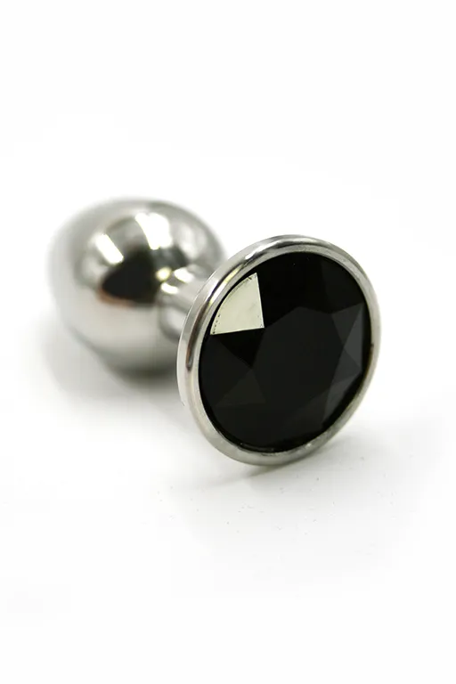 анальная пробка "medium" из аллюминия black в Мурманске