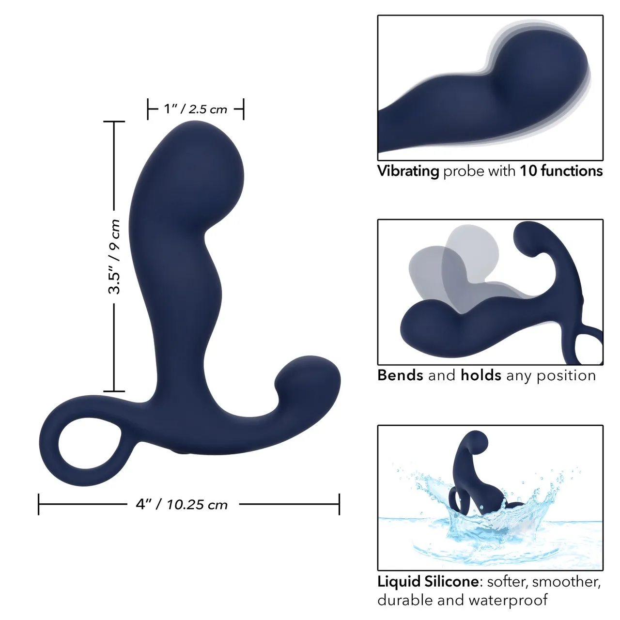 вибромассажер viceroy rechargeable command probe в Мурманске