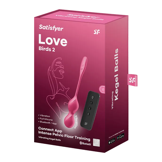 вагинальные шарики с вибрацией satisfyer love birds 2 pink 002941sa в Мурманске