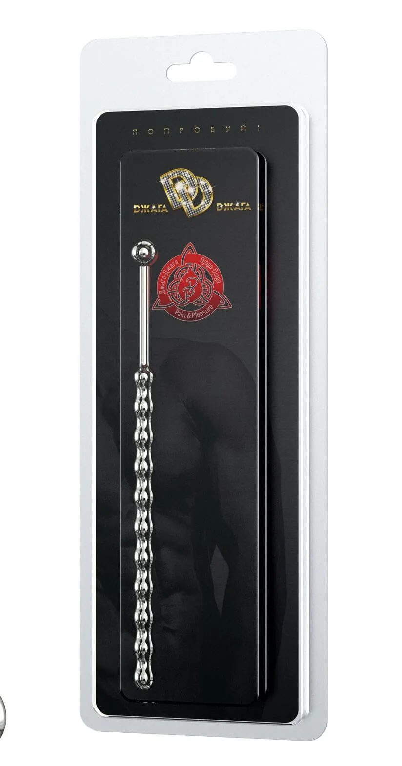 уретральный стимулятор dжага dжага №3, серебристый в Мурманске