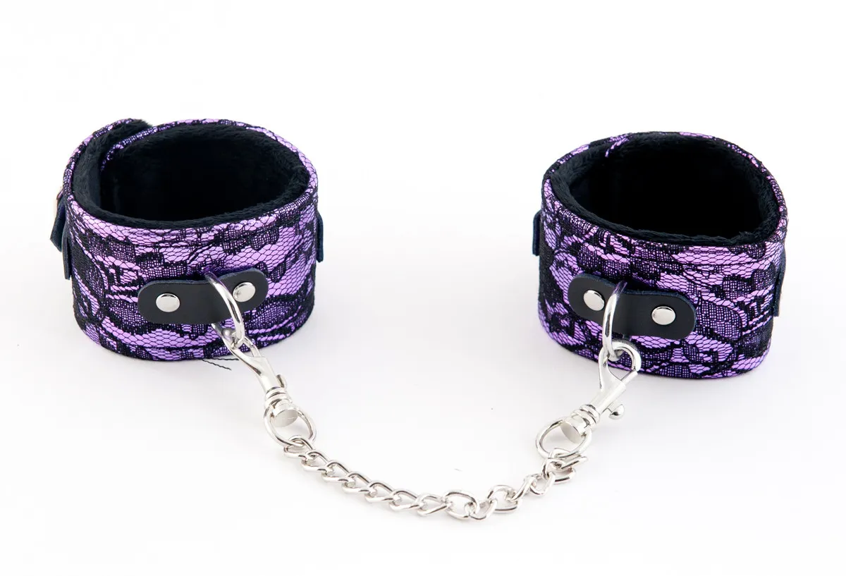 кружевные поножи toyfa marcus, пурпурный, 46 см в Мурманске