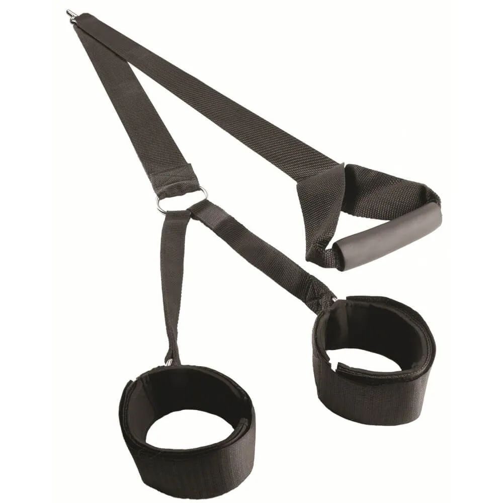 ремни для фиксации pipedream fantasy strap, черные в Мурманске