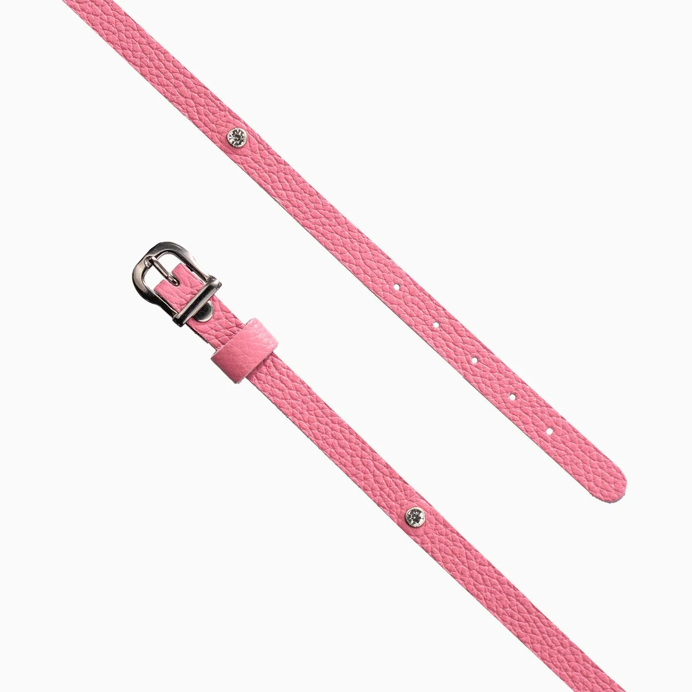 чокер со стразами и съёмным сердцем, розовый в Мурманске