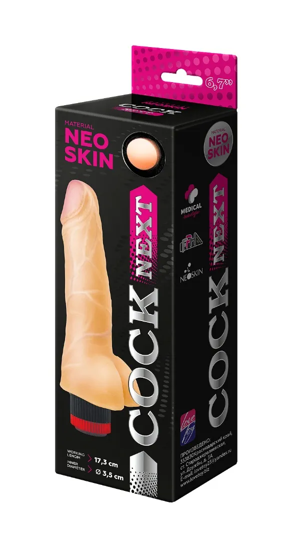 вибромассажёр cock next 6"7 608305ru в Мурманске