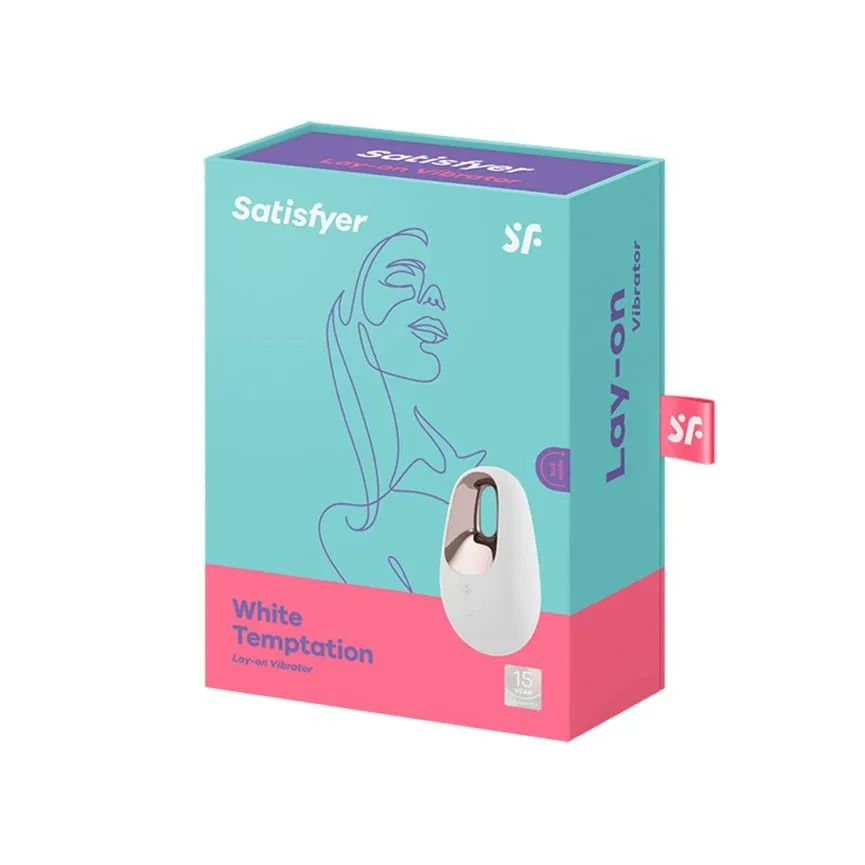 мини-вибратор satisfyer white temptation, белый в Мурманске