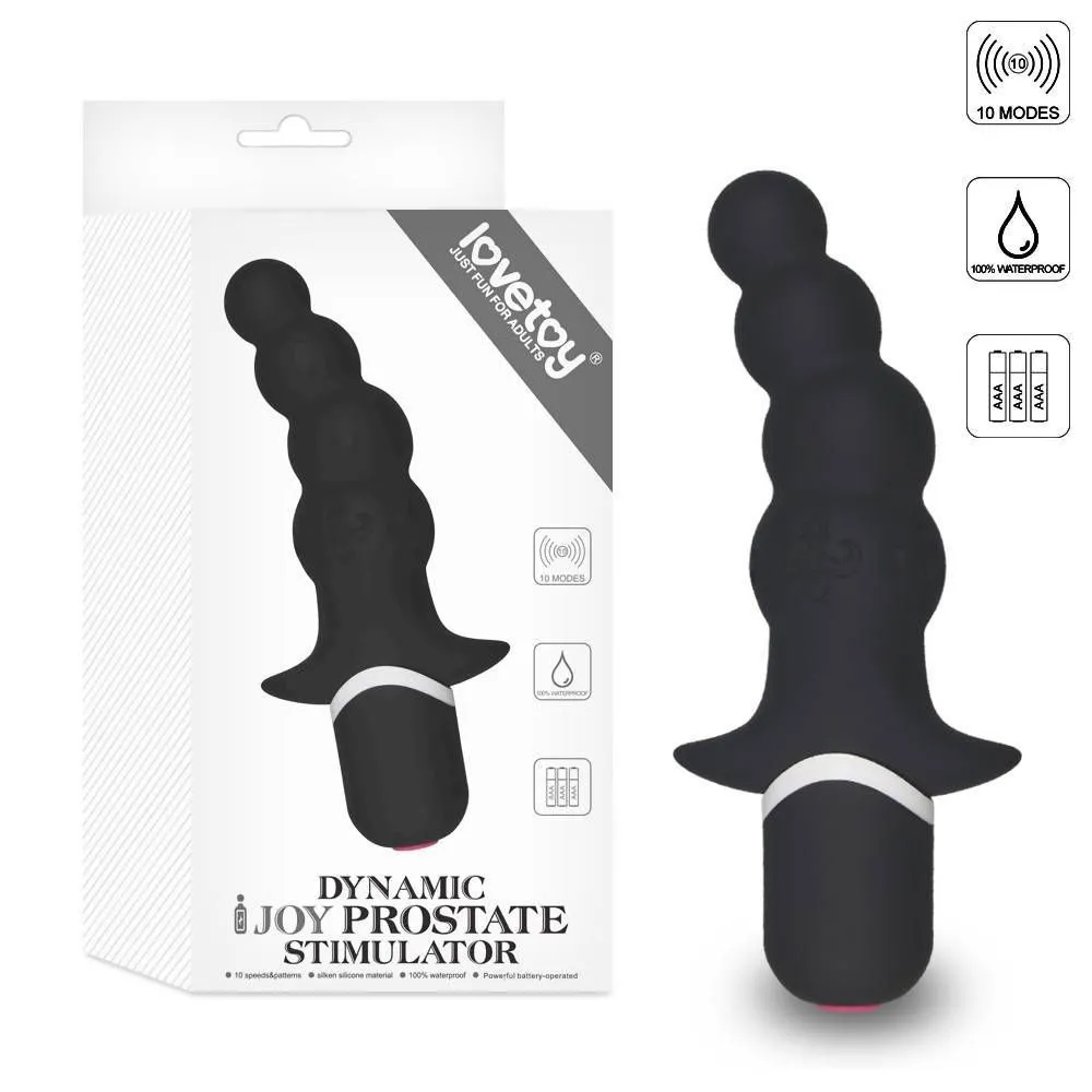 вибратор ijoy dynamic prostate stimulator, чёрный в Мурманске