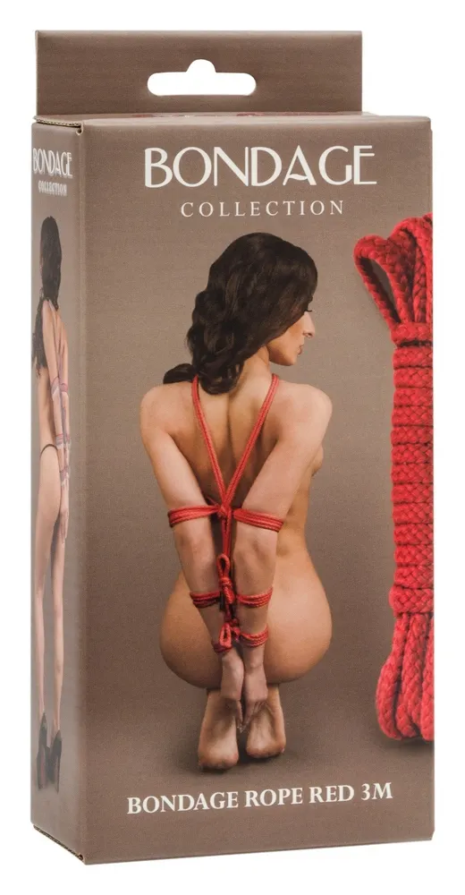 веревка bondage collection red 3m 1041-04lola в Мурманске