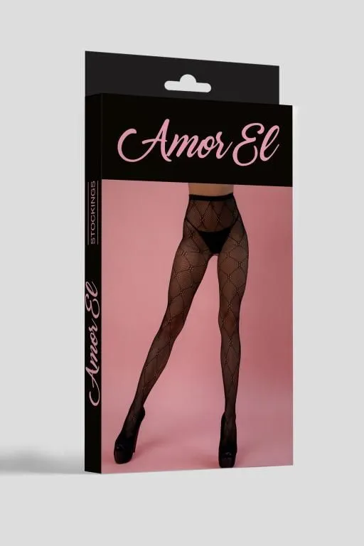 Эротическое колготы с рисунком amor el (s/l) в Мурманске