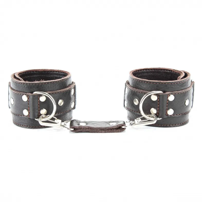 наручи коричневые кожаные 51012ars в Мурманске