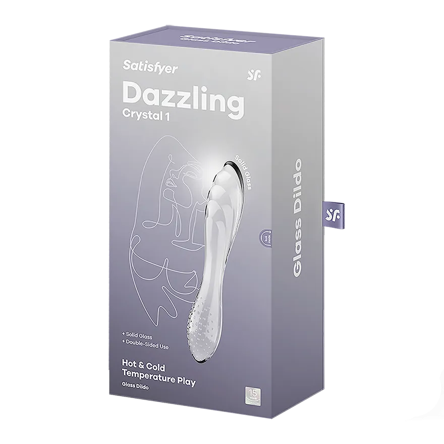 фаллоимитатор satisfyer dazzling crystal 1 transparent 045658sa в Мурманске