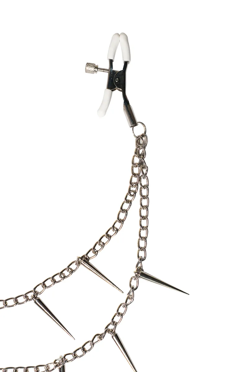 зажимы на cоски party hard spiky 1163-01lola в Мурманске