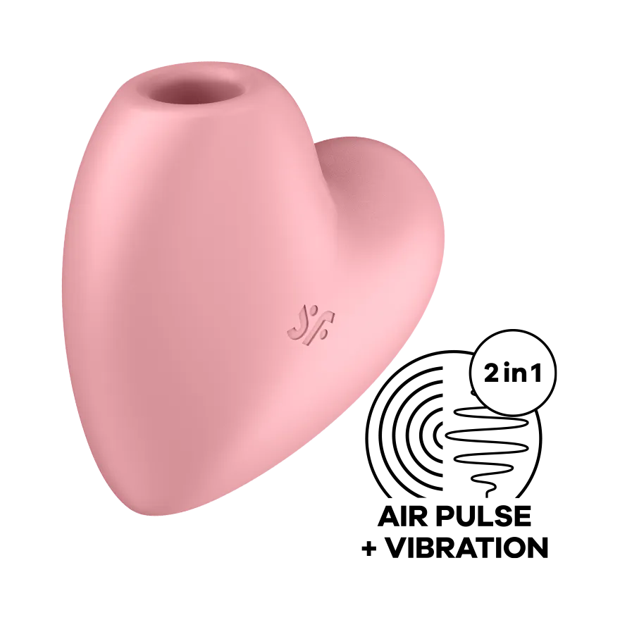 вакуумный массажер satisfyer cutie heart light red 037264sa в Мурманске