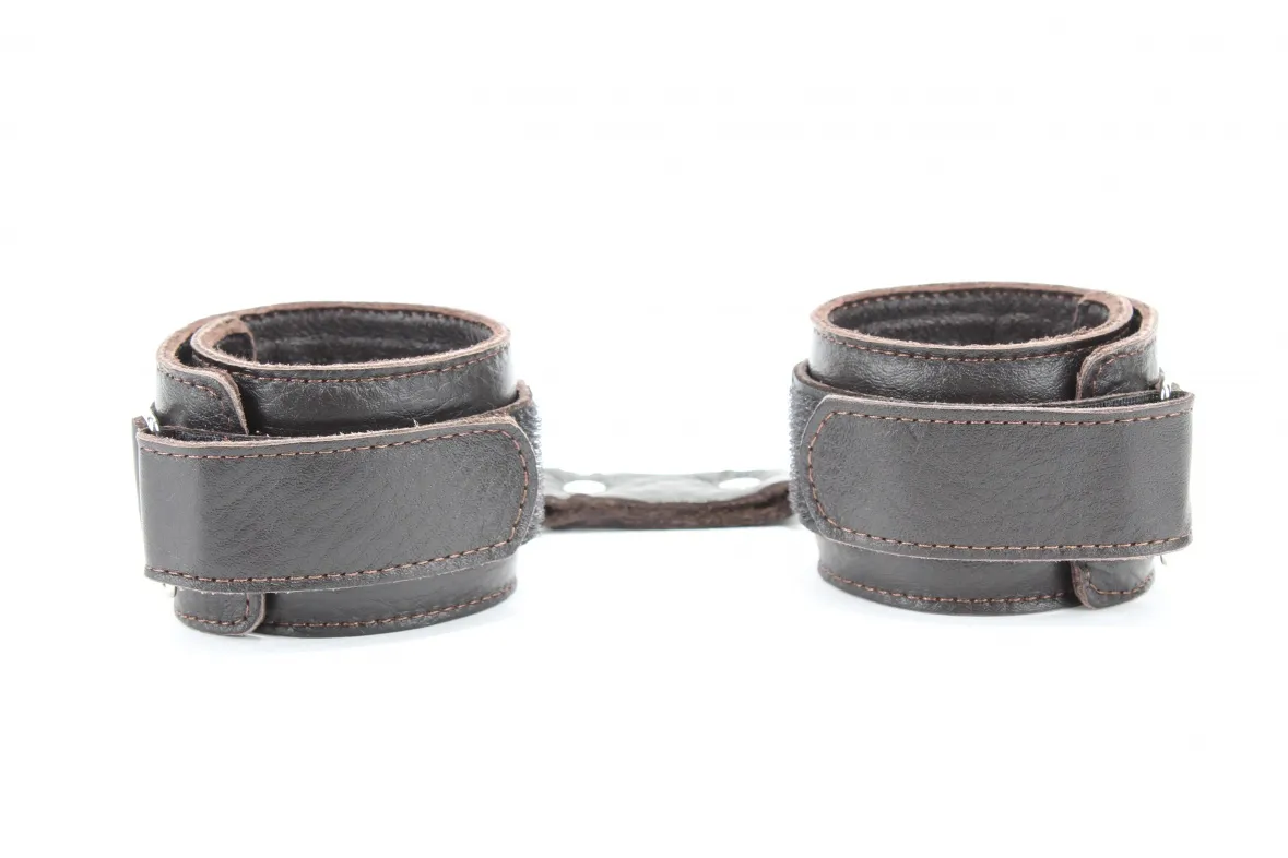 оковы кожаные коричневые 56002ars в Мурманске