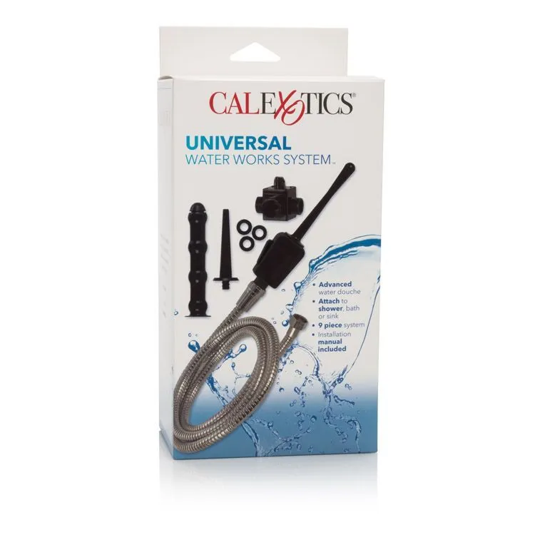 анальный душ california exotic novelties universal water works system, 3 насадки в Мурманске