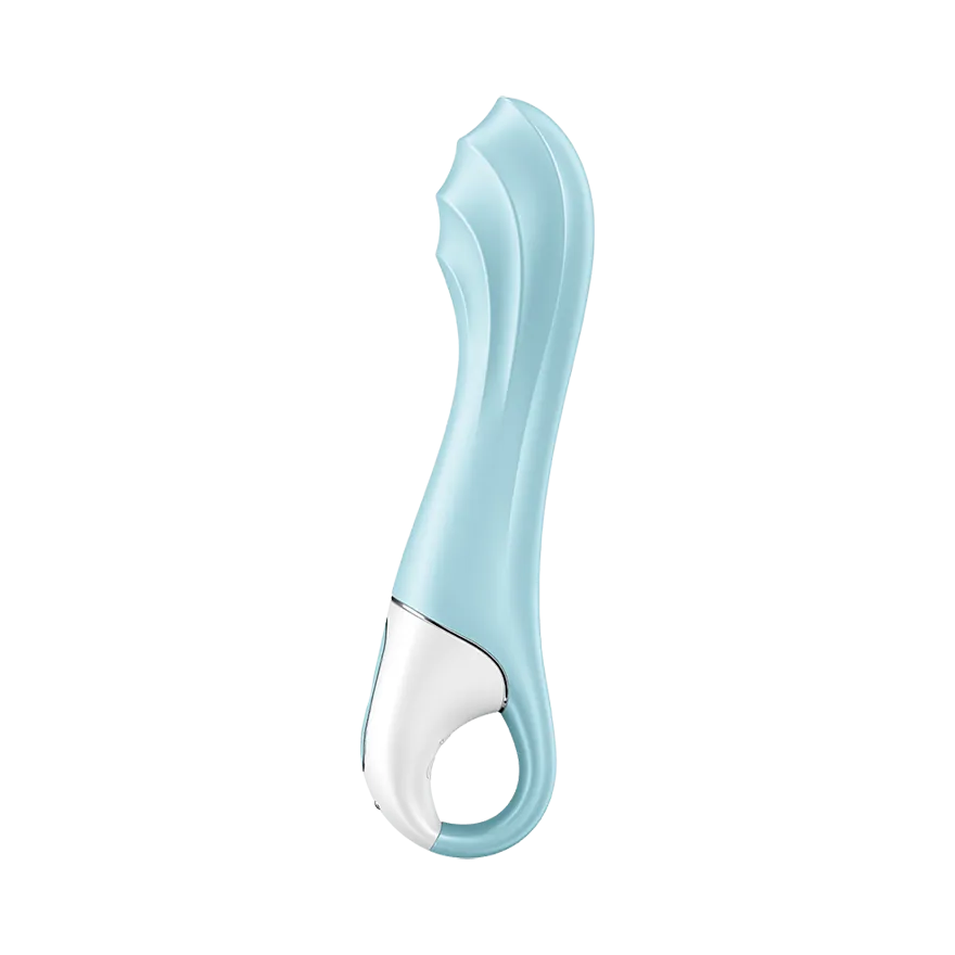 вибратор с функцией расширения satisfyer air pump vibrator 5+ blue 038544sa в Мурманске