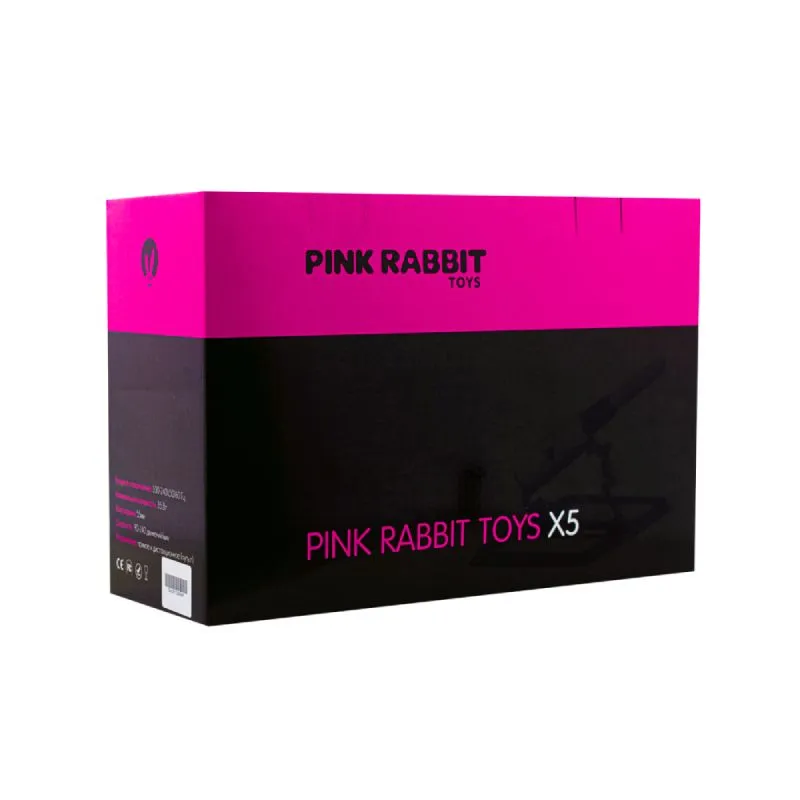 секс-машина в сумке pinkrabbit 310-x5, черная в Мурманске