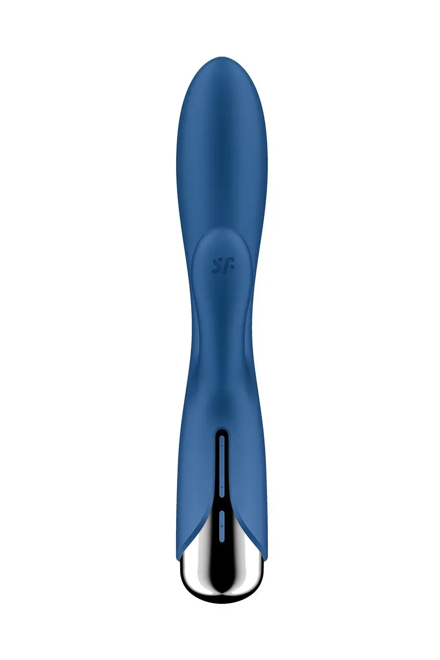вибратор-кролик с ротацией satisfyer spinning rabbit 1, силикон, синий, 20,5 см в Мурманске