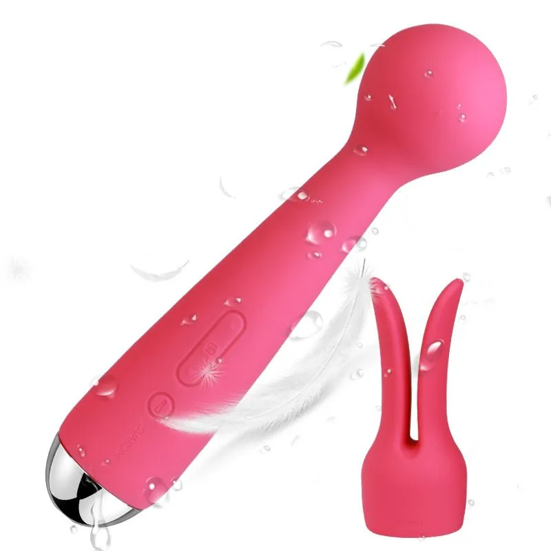 универсальный массажер с насадкой svakom emma, розовый в Мурманске