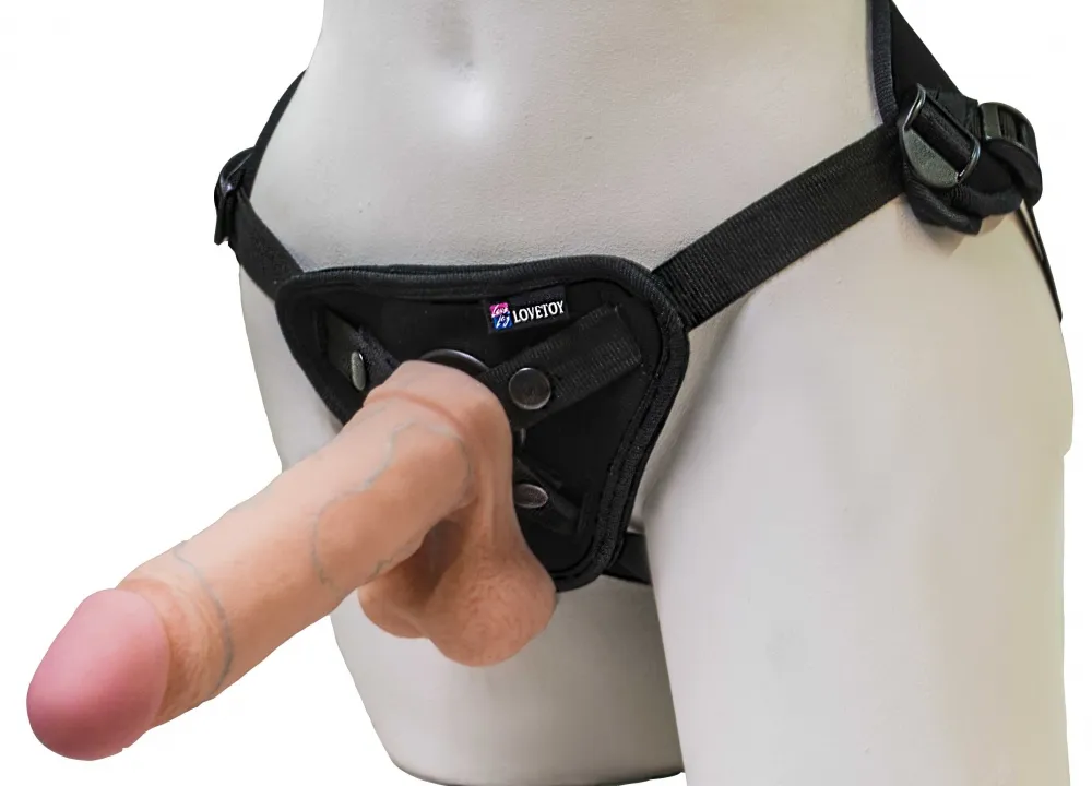 страпон с двумя насадками uni strap 8 black belt champion 531503ru в Мурманске