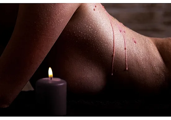 восковая bdsm-свеча  wax play с ароматом шоколада в Мурманске