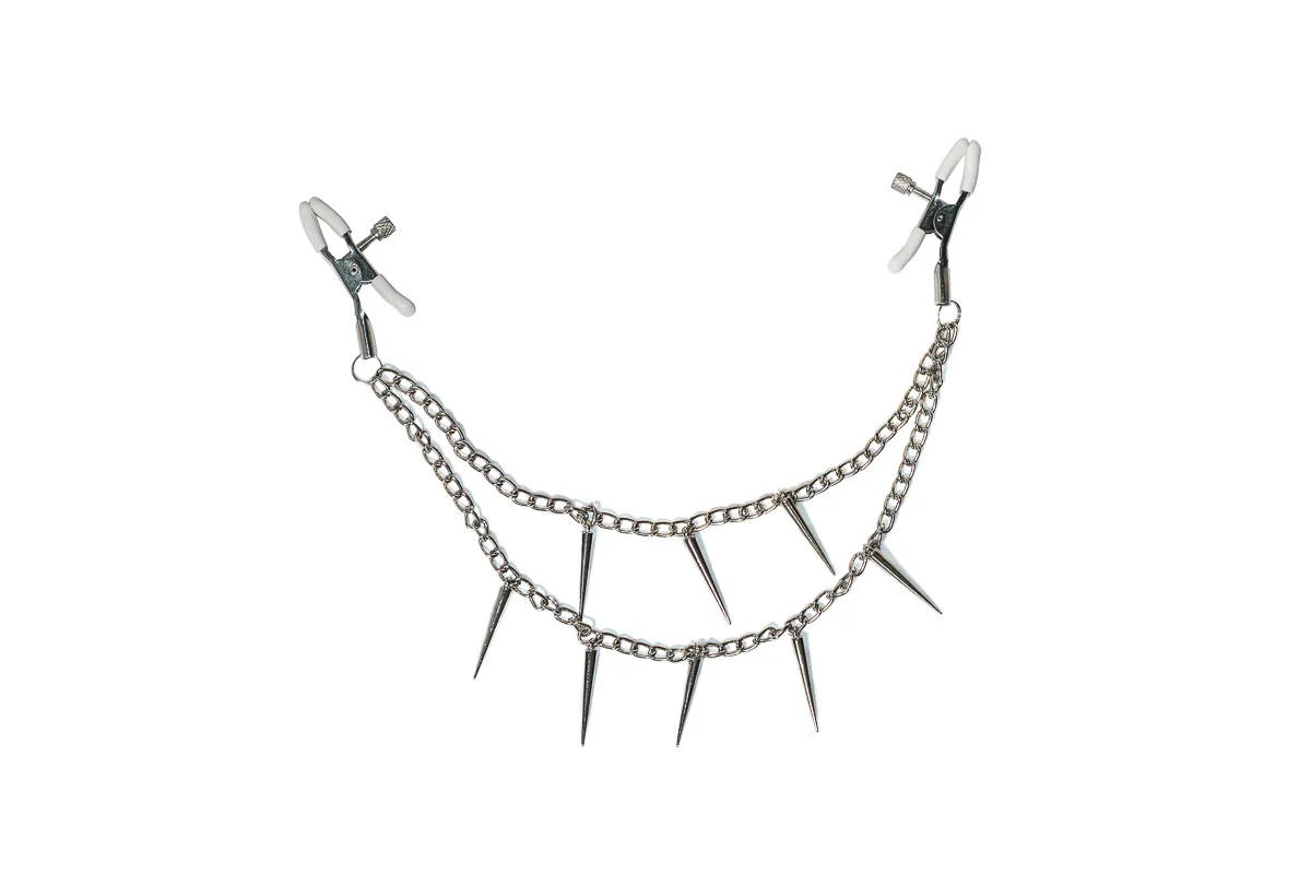 зажимы на cоски party hard spiky 1163-01lola в Мурманске