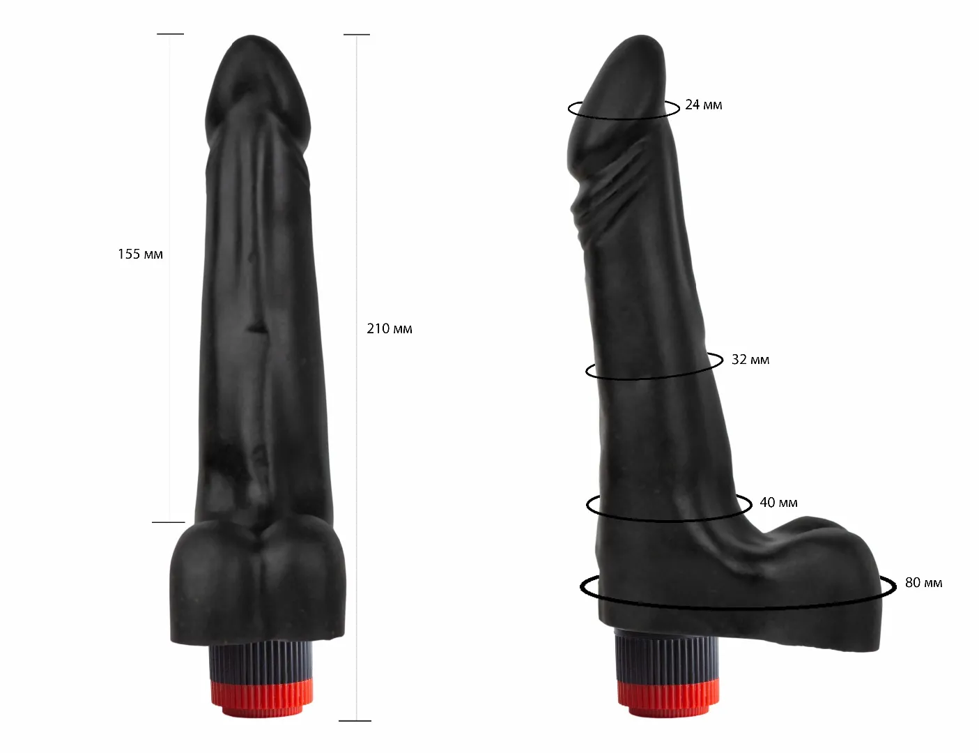 вибромассажер черный  415000ru в Мурманске