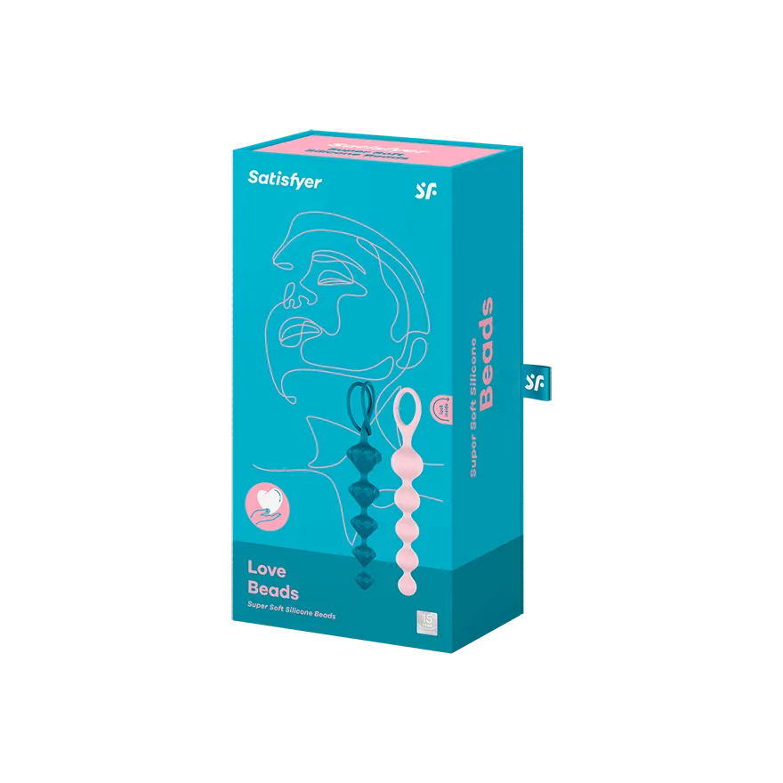 набор стимуляторов satisfyer love beads, цветные в Мурманске