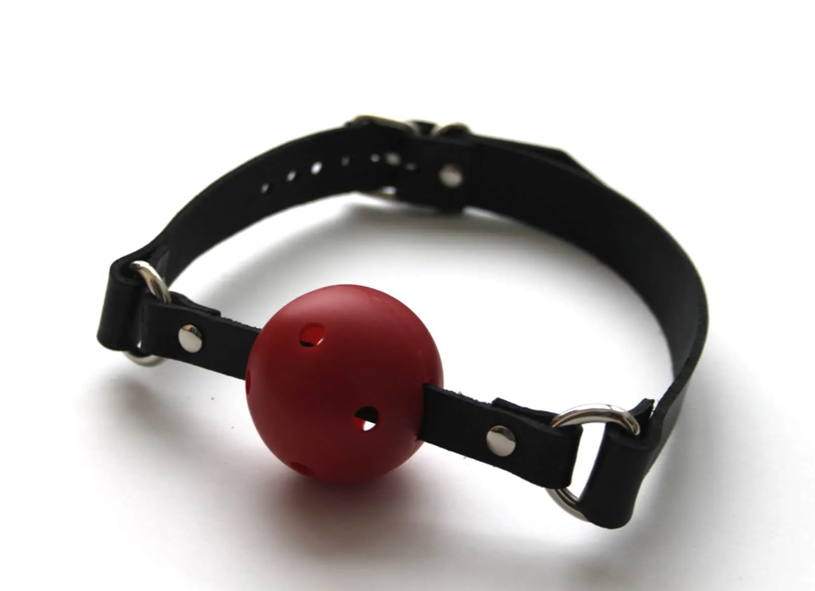 кляп-шарик pinkrabbit с кожаным ремешком в Мурманске