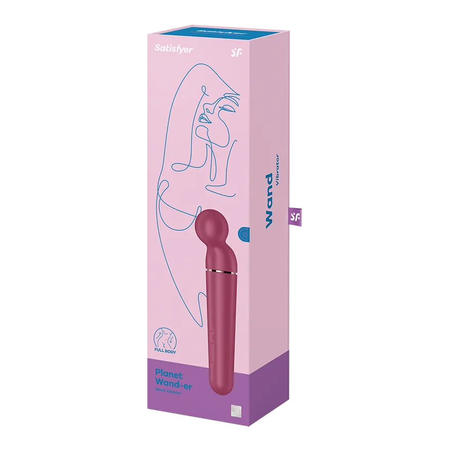 вибромассажер satisfyer planet wand-er berry 046068sa в Мурманске