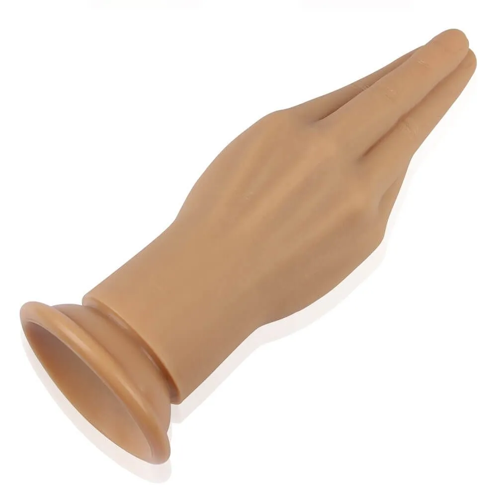 рука для фистинга lovetoy lovetoy silicone nature hand, телесная в Мурманске