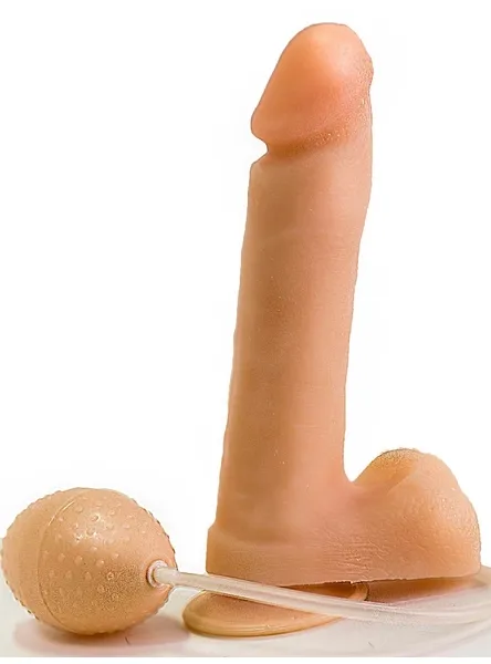 фаллоимитатор - реалистик на присоске с грушей 181500ru в Мурманске