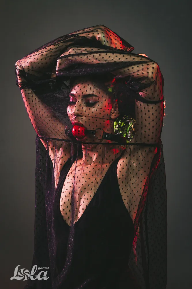 кляп party hard love spell red 1144-02lola в Мурманске