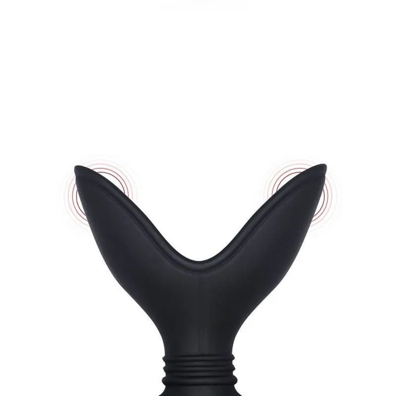 стимулятор с вибрацией lovetoy booty blaster, чёрный в Мурманске