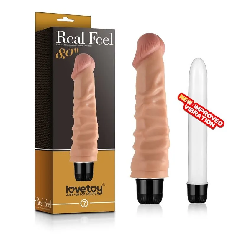 вибратор lovetoy real feel cyberskin, телесный в Мурманске